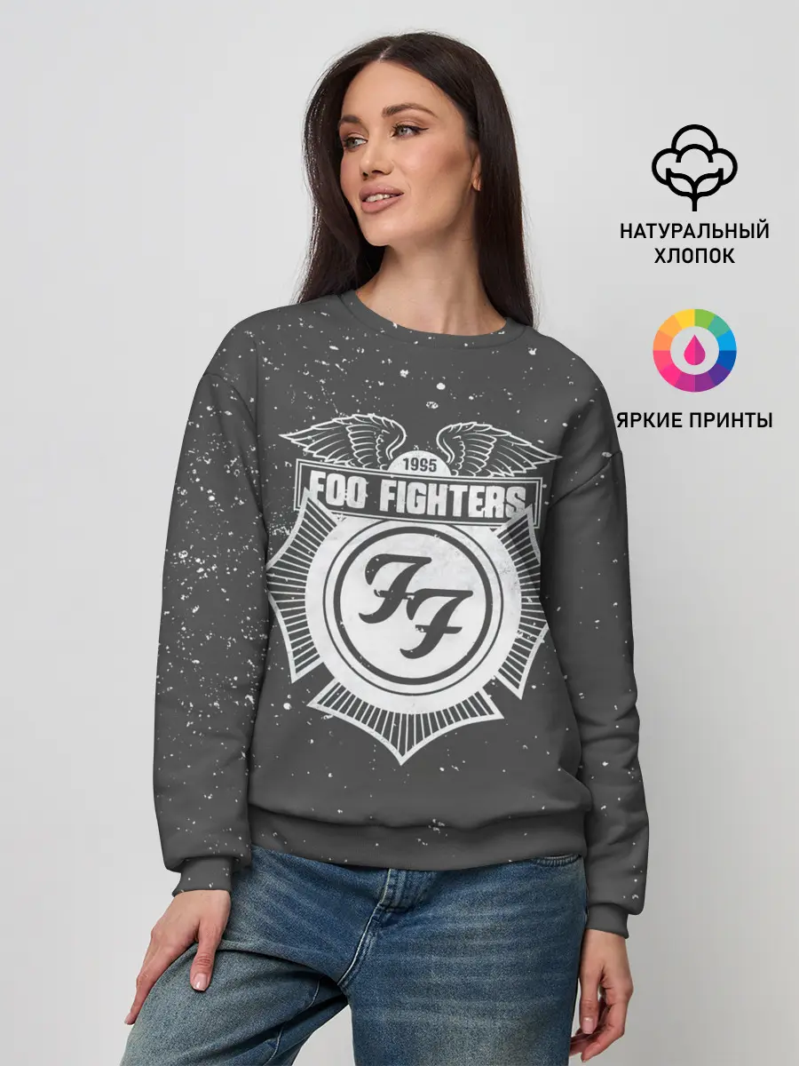 Женский свитшот / Foo Fighters 1995 FF