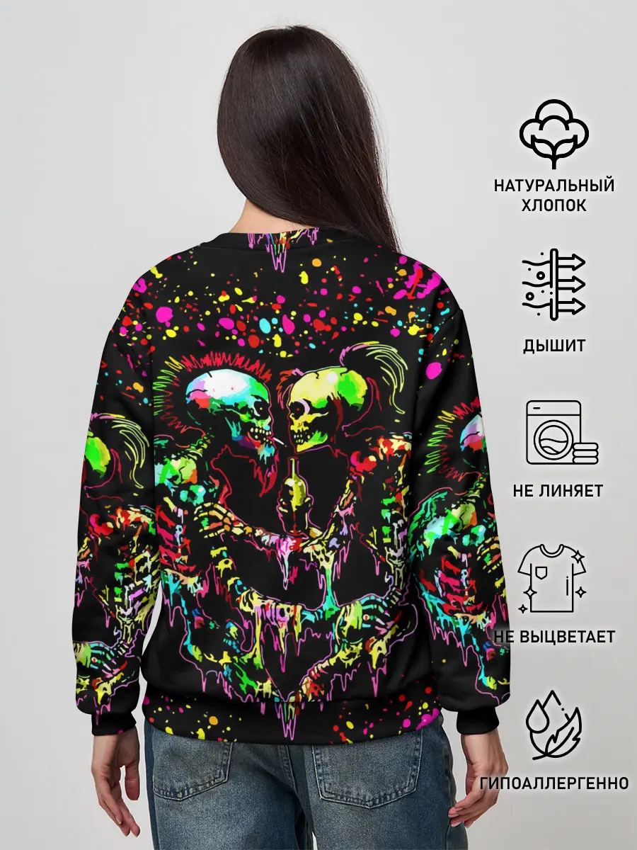 Женский свитшот / Адская любовь