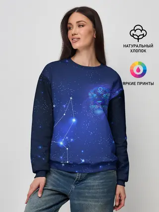 Женский свитшот / Знак зодиака - Лев