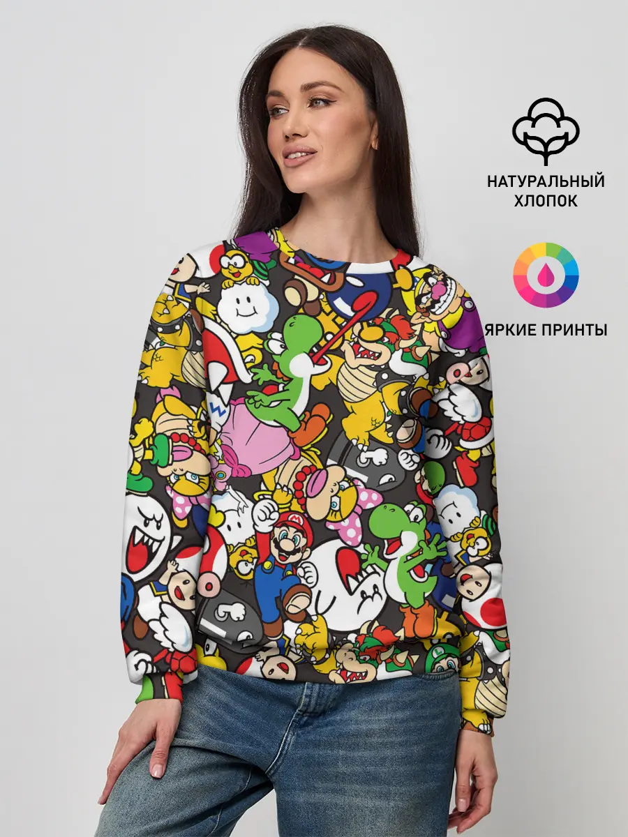 Женский свитшот / Mrio ALLSTARS