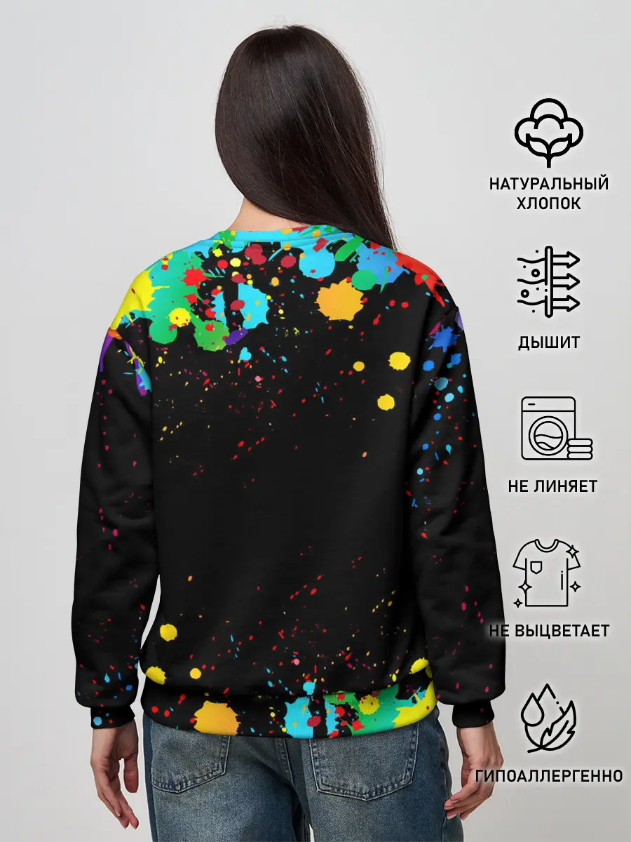 Женский свитшот / Pop Tubes, поп трубка pop it