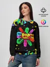 Женский свитшот / Pop Tubes, поп трубка pop it