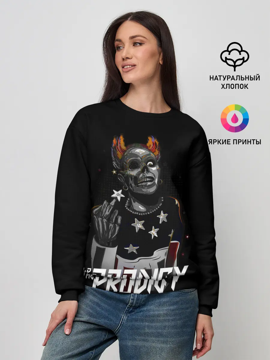 Женский свитшот / THE PRODIGY FLINT