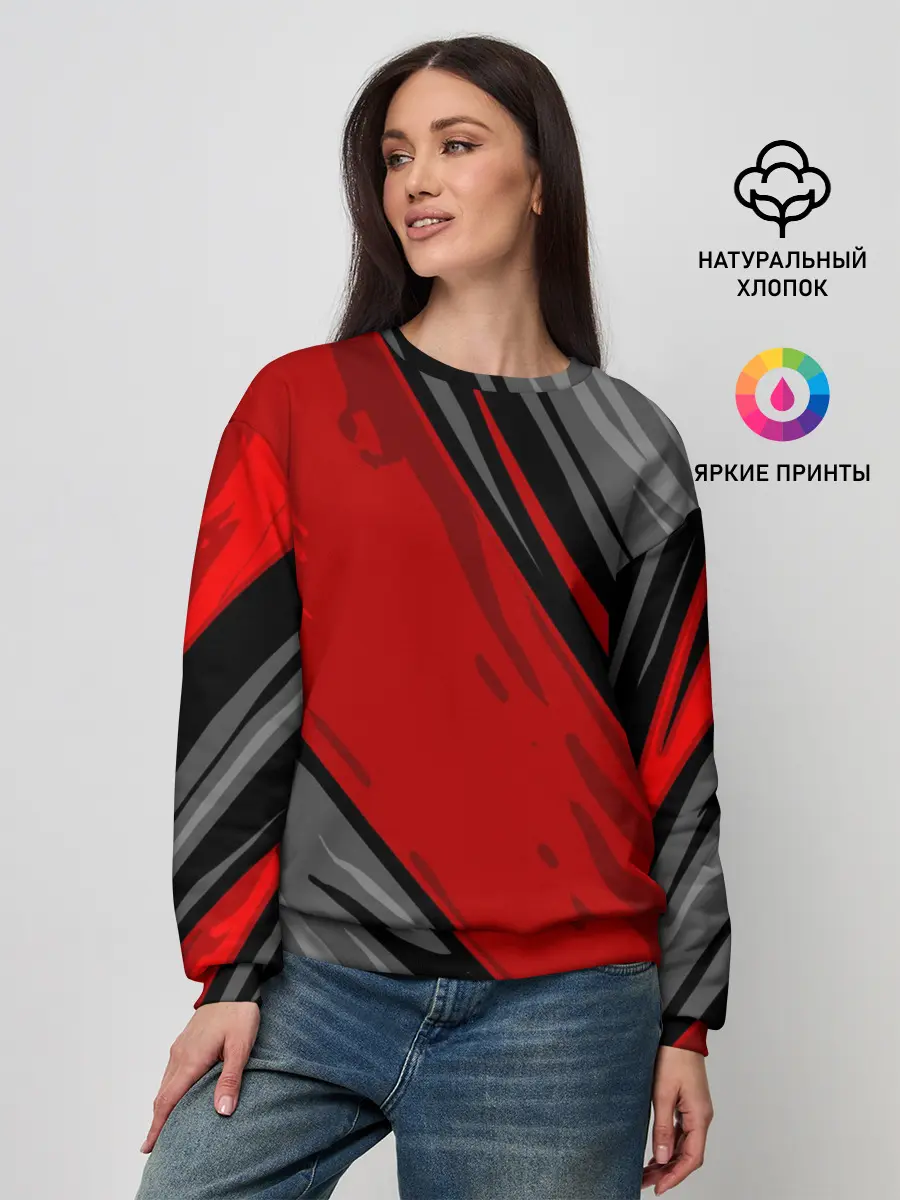 Женский свитшот / Сиомбиотический стиль