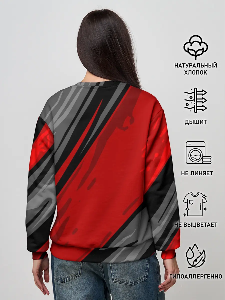 Женский свитшот / Сиомбиотический стиль