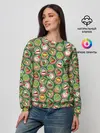 Женский свитшот / Новогодние Персонажи