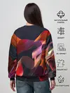 Женский свитшот / Абстрактные ленты