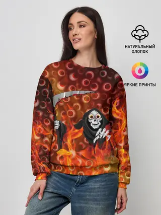 Женский свитшот / Смерть всё видит