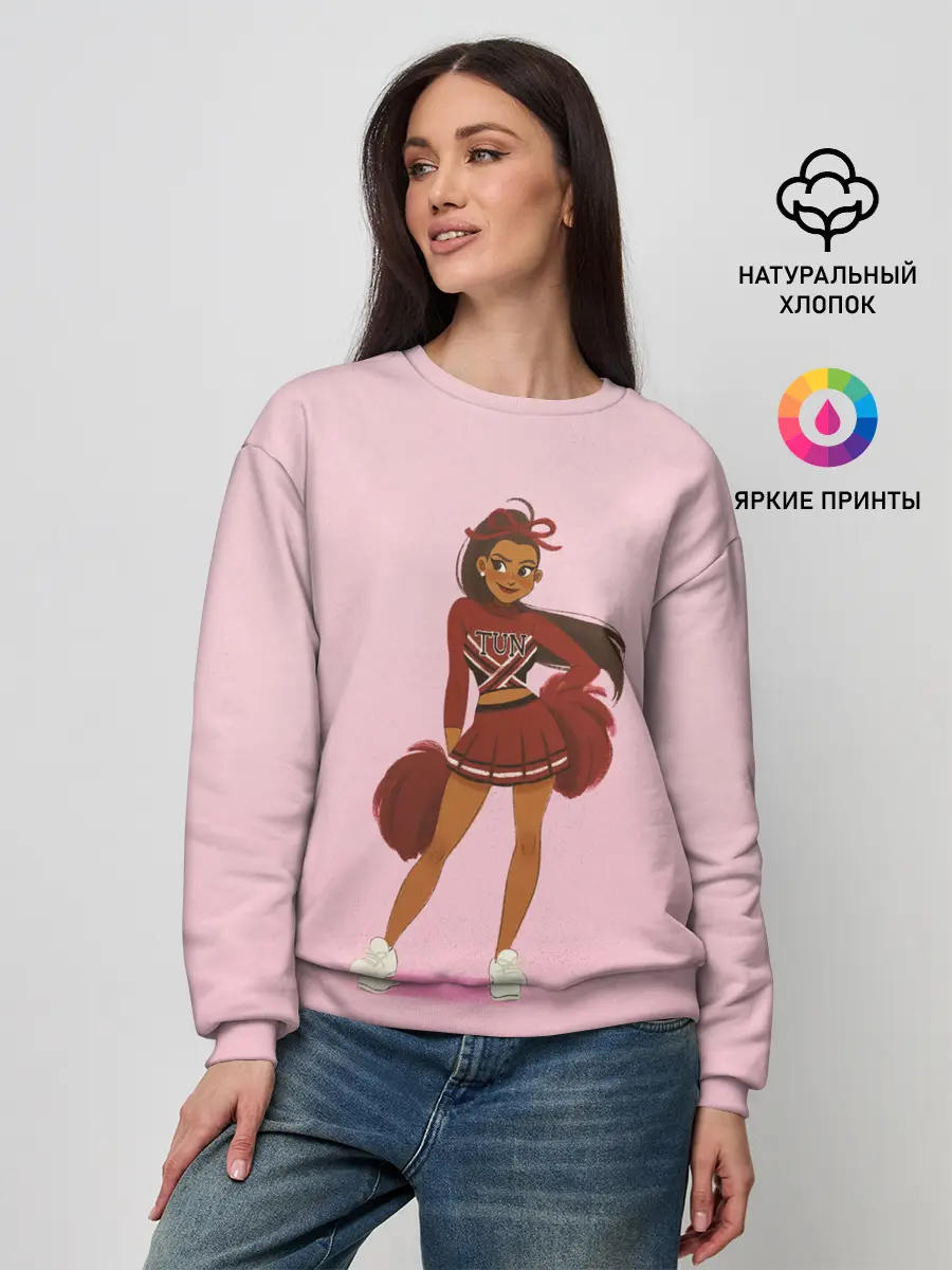 Женский свитшот / Черлидерша Ариана