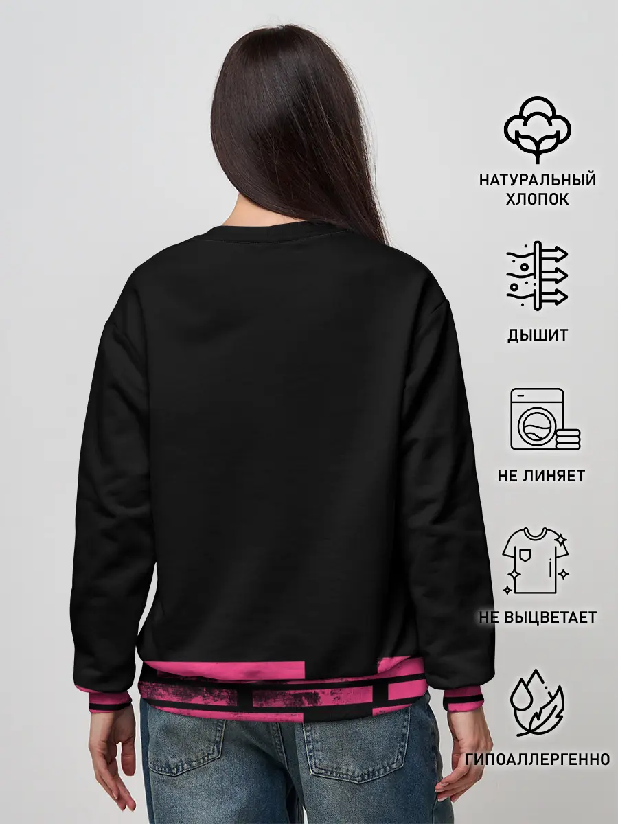 Женский свитшот / SQUID GAME [ALL LOGO]