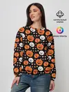 Женский свитшот / Patern Halloween 17