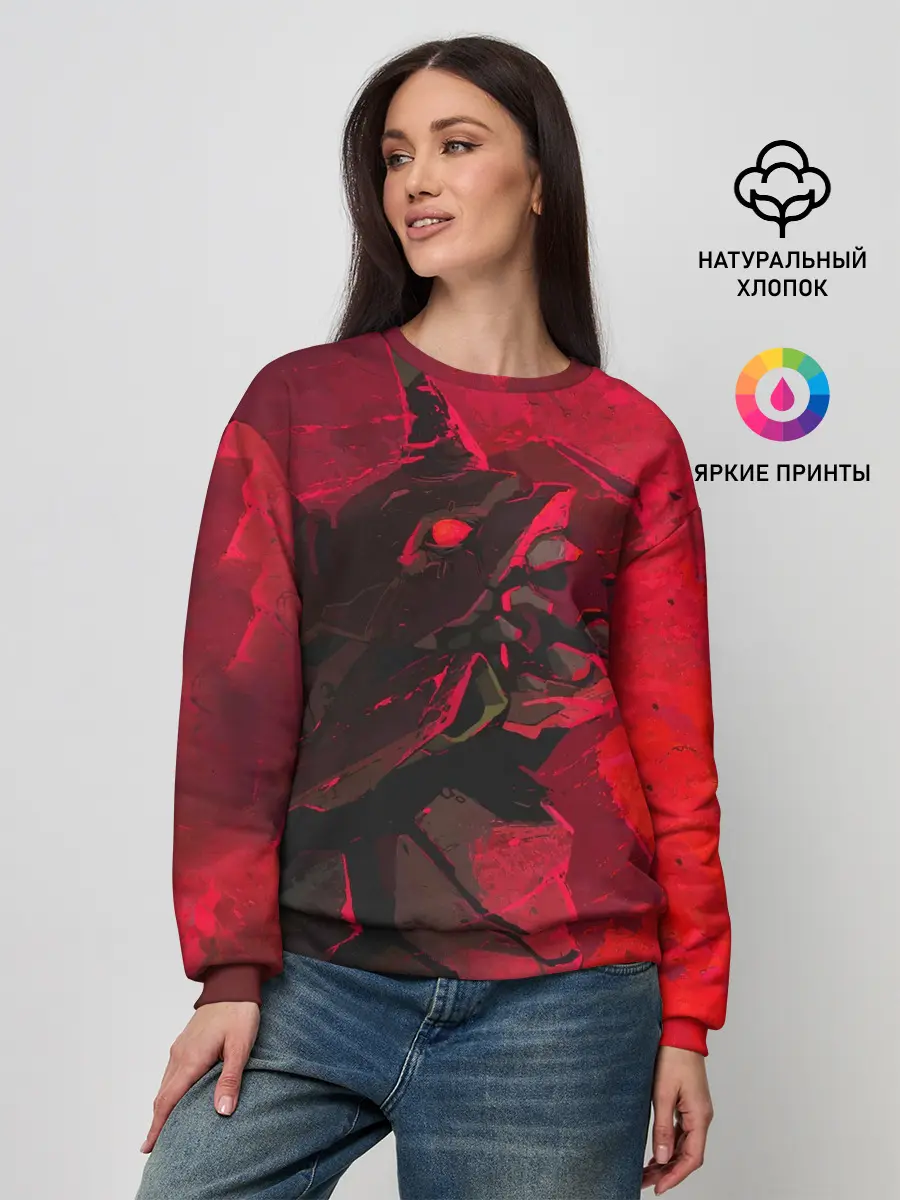 Женский свитшот / Evangelion | Eva 01