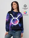 Женский свитшот / Телец / Taurus, Знак зодиака