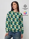 Женский свитшот / Ёлочный Дизайн