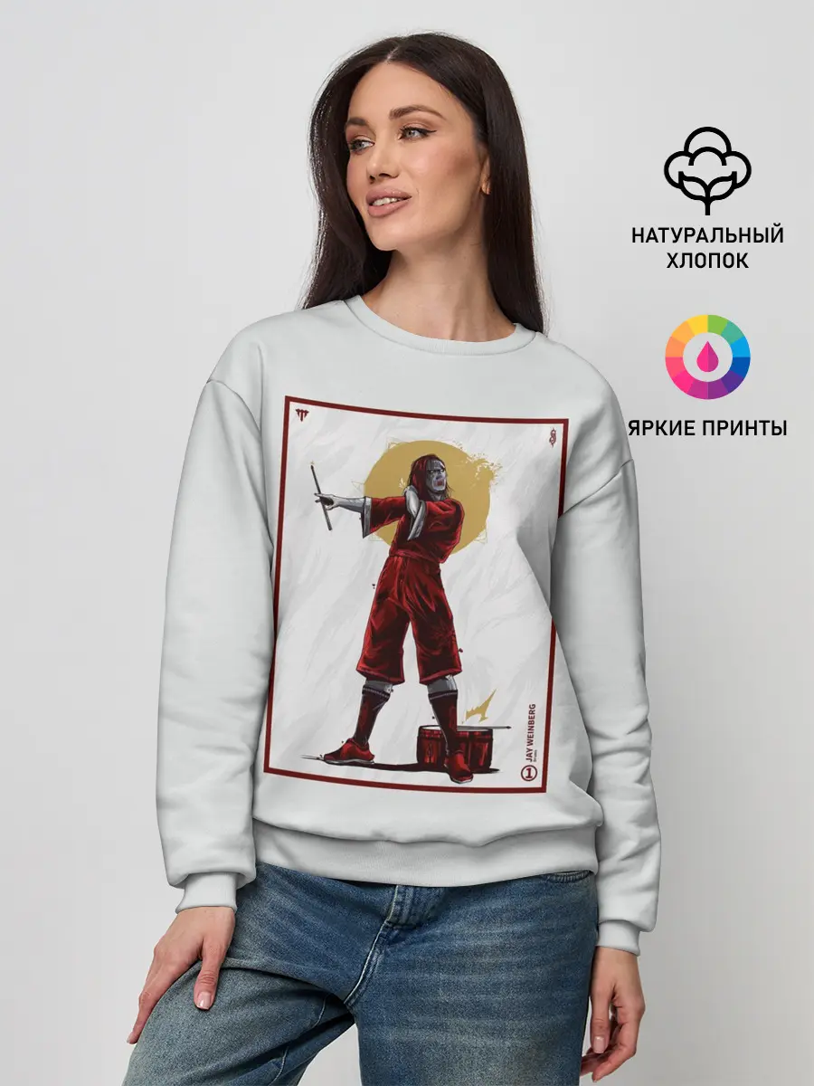 Женский свитшот / SLIPKNOT | Jay Weinberg