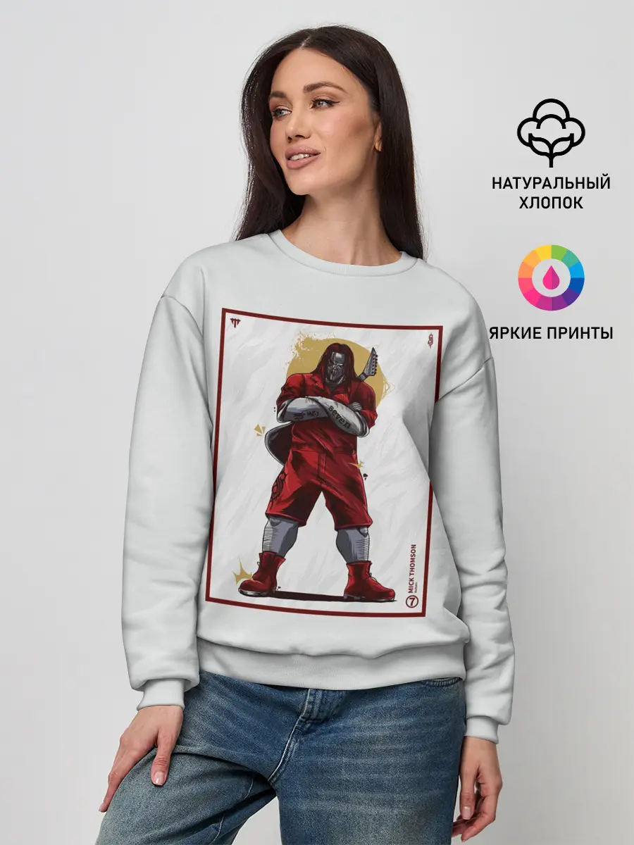 Женский свитшот / SLIPKNOT | Mick Thomson