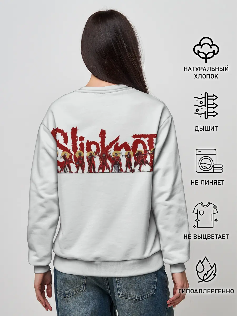 Женский свитшот / SLIPKNOT | Michael Pfaff