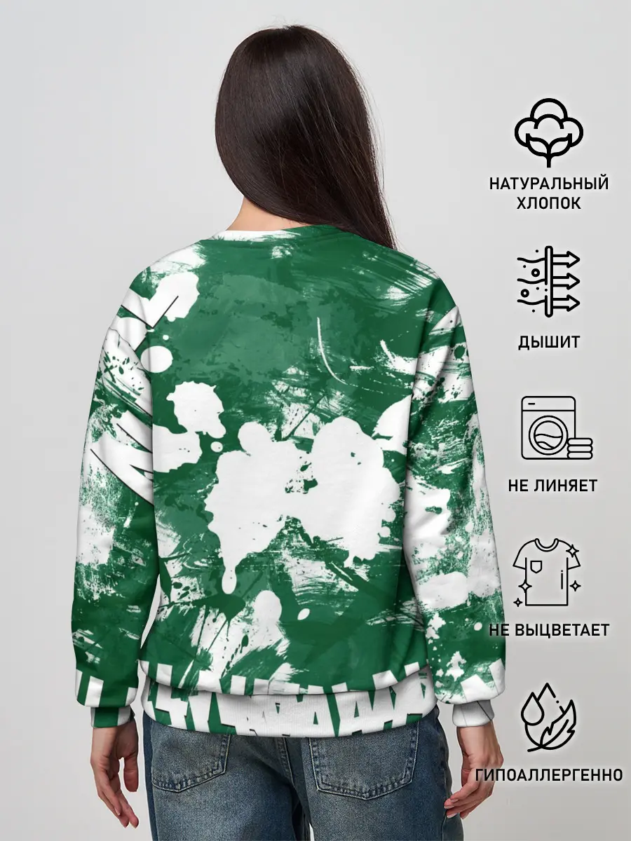 Женский свитшот / Minnesota Wild, Миннесота Уайлд