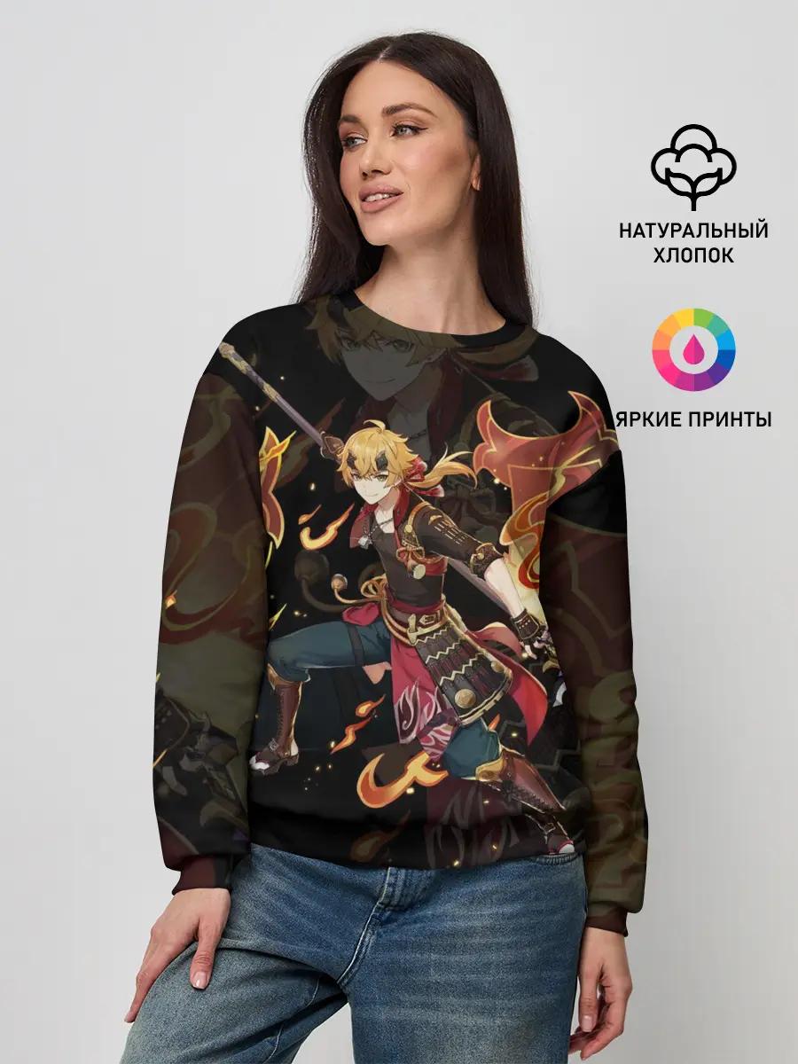 Женский свитшот / ТОМА | THOMA | ИНАДЗУМА