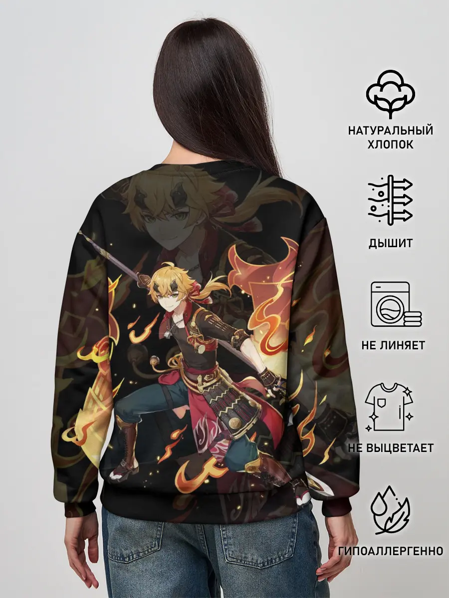 Женский свитшот / ТОМА | THOMA | ИНАДЗУМА