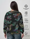 Женский свитшот / Цветные драконы