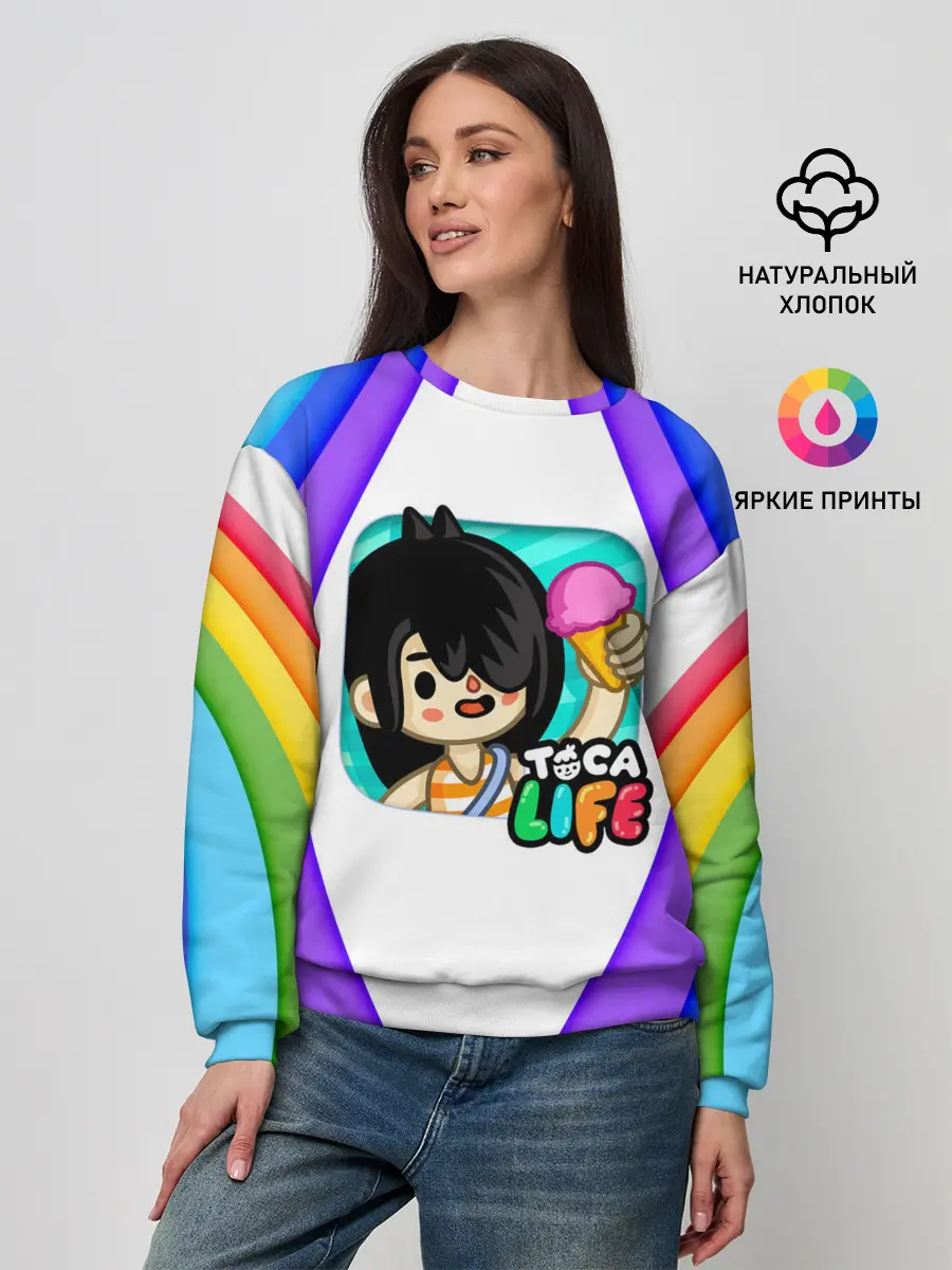 Женский свитшот / Нари | Nari | Toca Boca