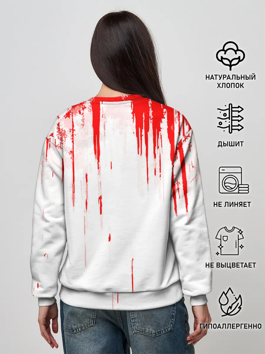 Женский свитшот / velial squad девочка дьявол