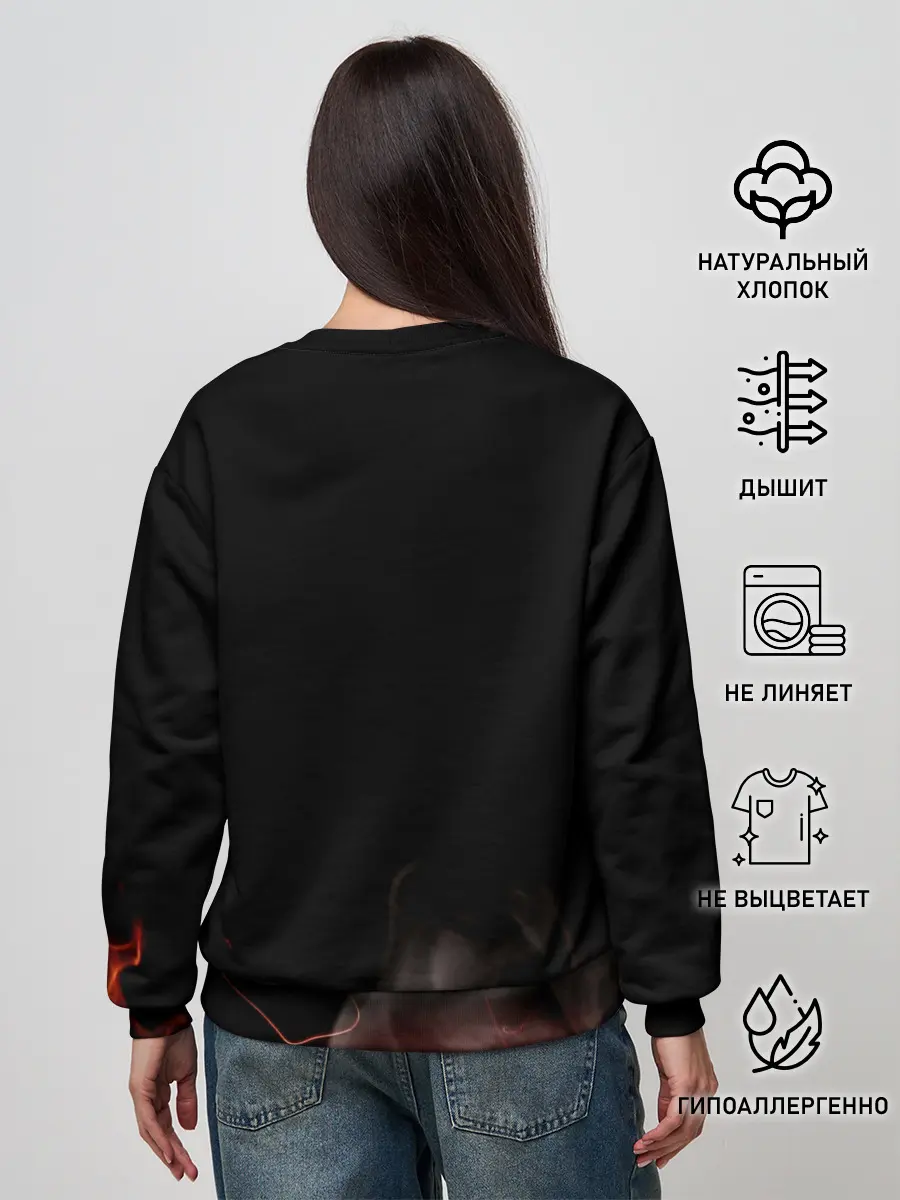 Женский свитшот / Атака на титанов Бронированный Титан