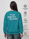 Женский свитшот / Keep calm and play squid game
