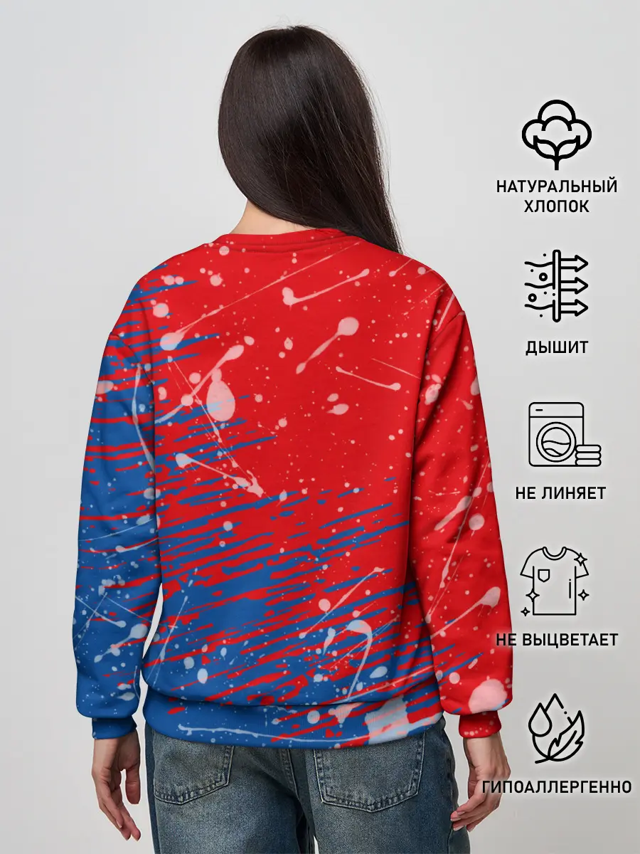 Женский свитшот / Arsenal: Фирменные цвета.