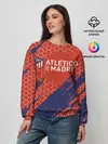 Женский свитшот / Atletico Madrid: Football Club.
