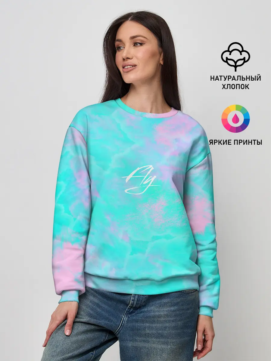 Женский свитшот / sky dream|fly