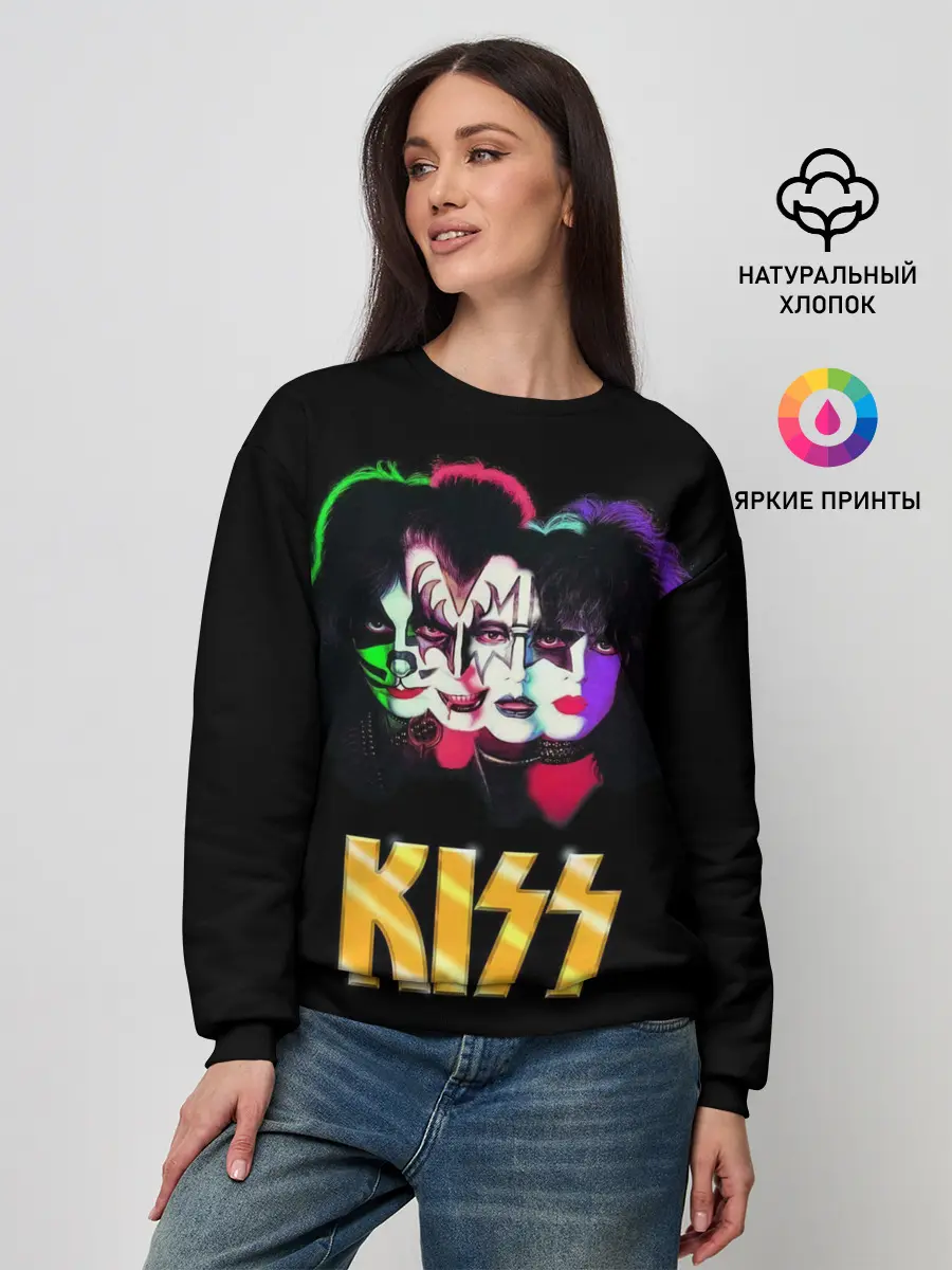 Женский свитшот / Четверо из Кисс