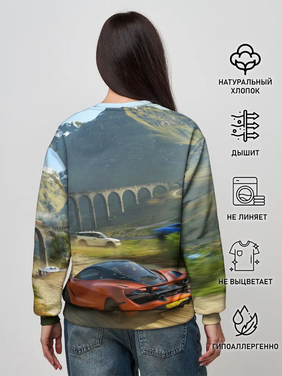 Женский свитшот / Forza Horizon 5, игра