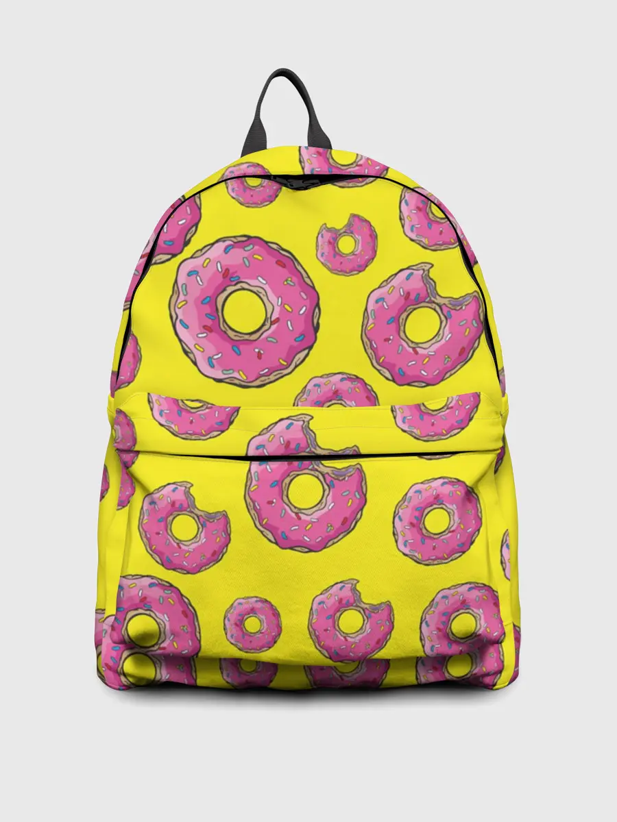 Рюкзак джинсовый / Пончики