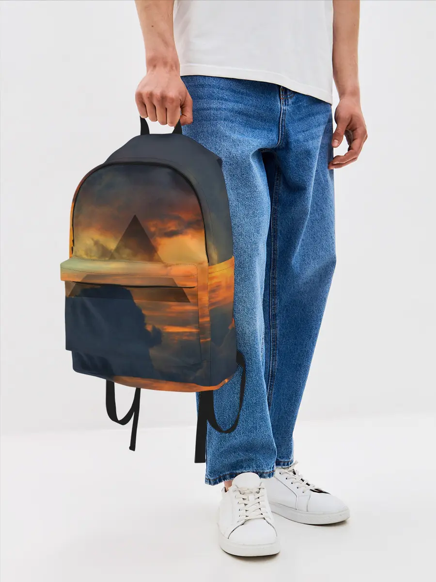 Рюкзак джинсовый / 30 seconds to mars