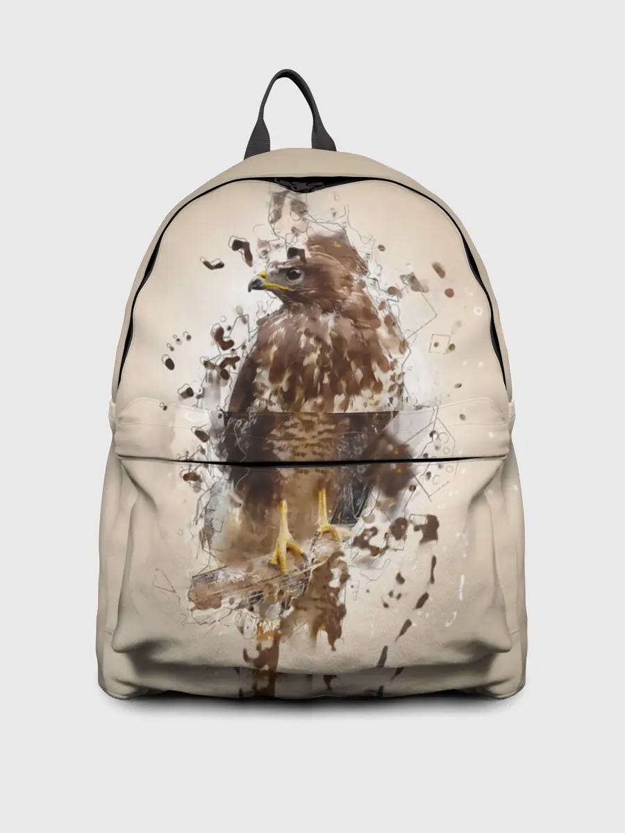 Рюкзак джинсовый / Птица