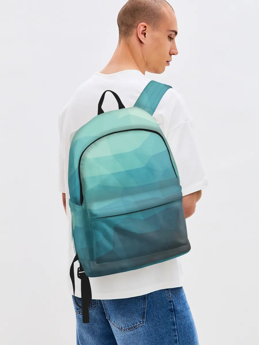 Рюкзак джинсовый / Геометрия