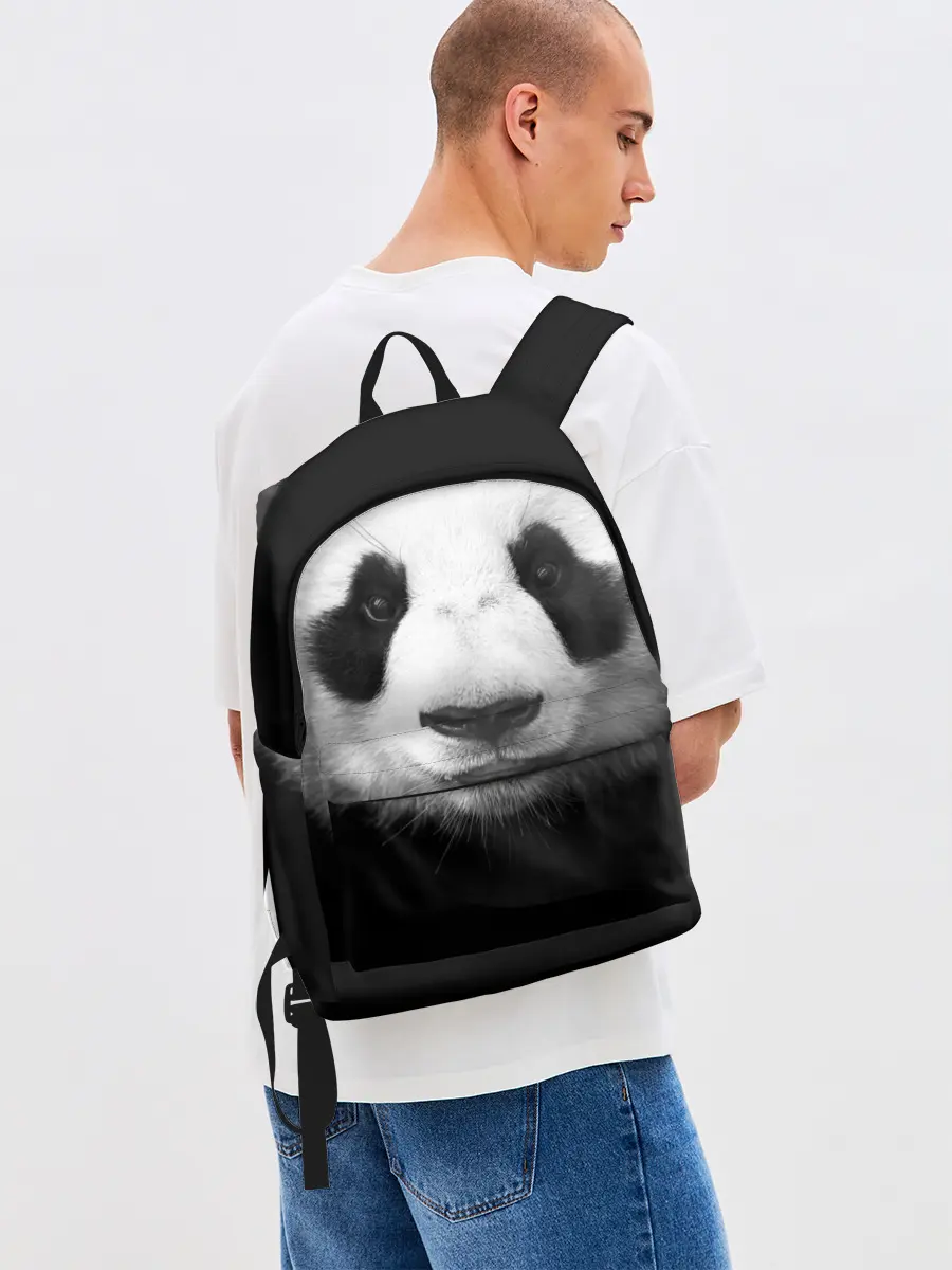 Рюкзак джинсовый / Панда