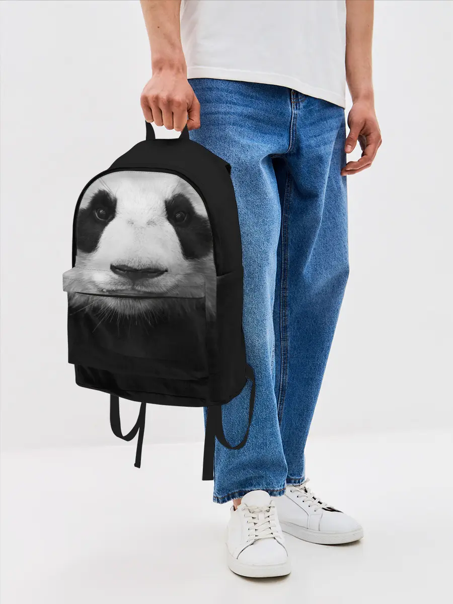 Рюкзак джинсовый / Панда