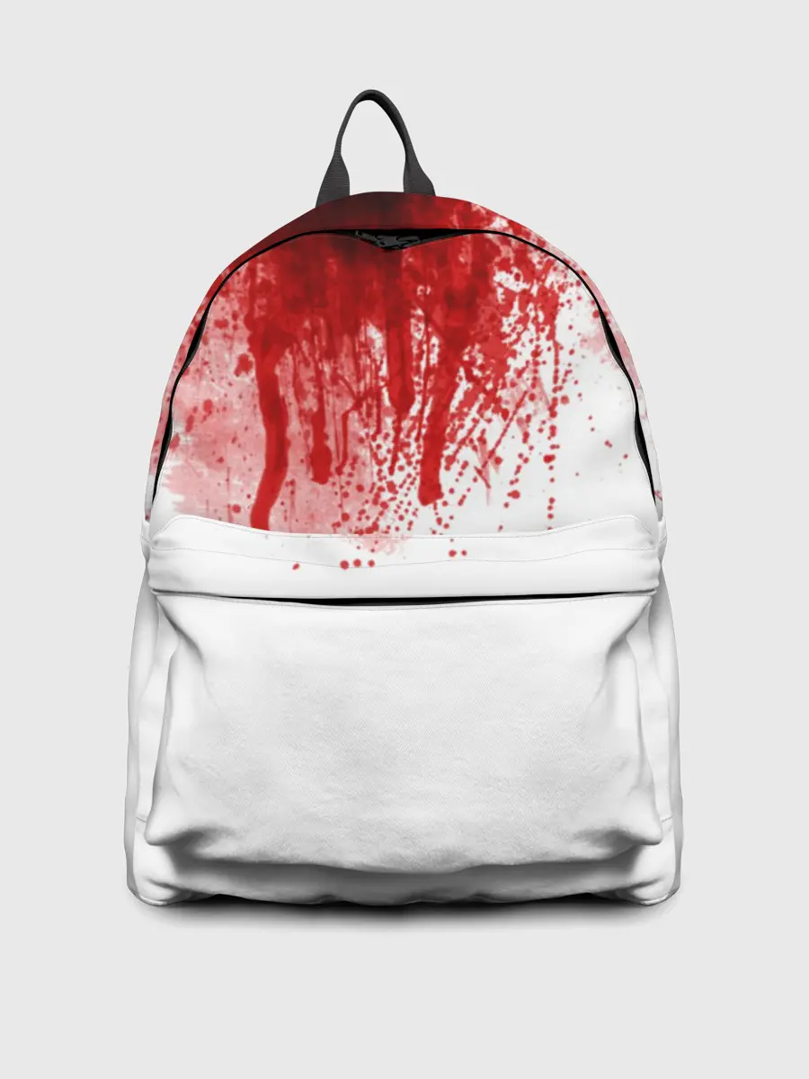 Рюкзак джинсовый / Кровь