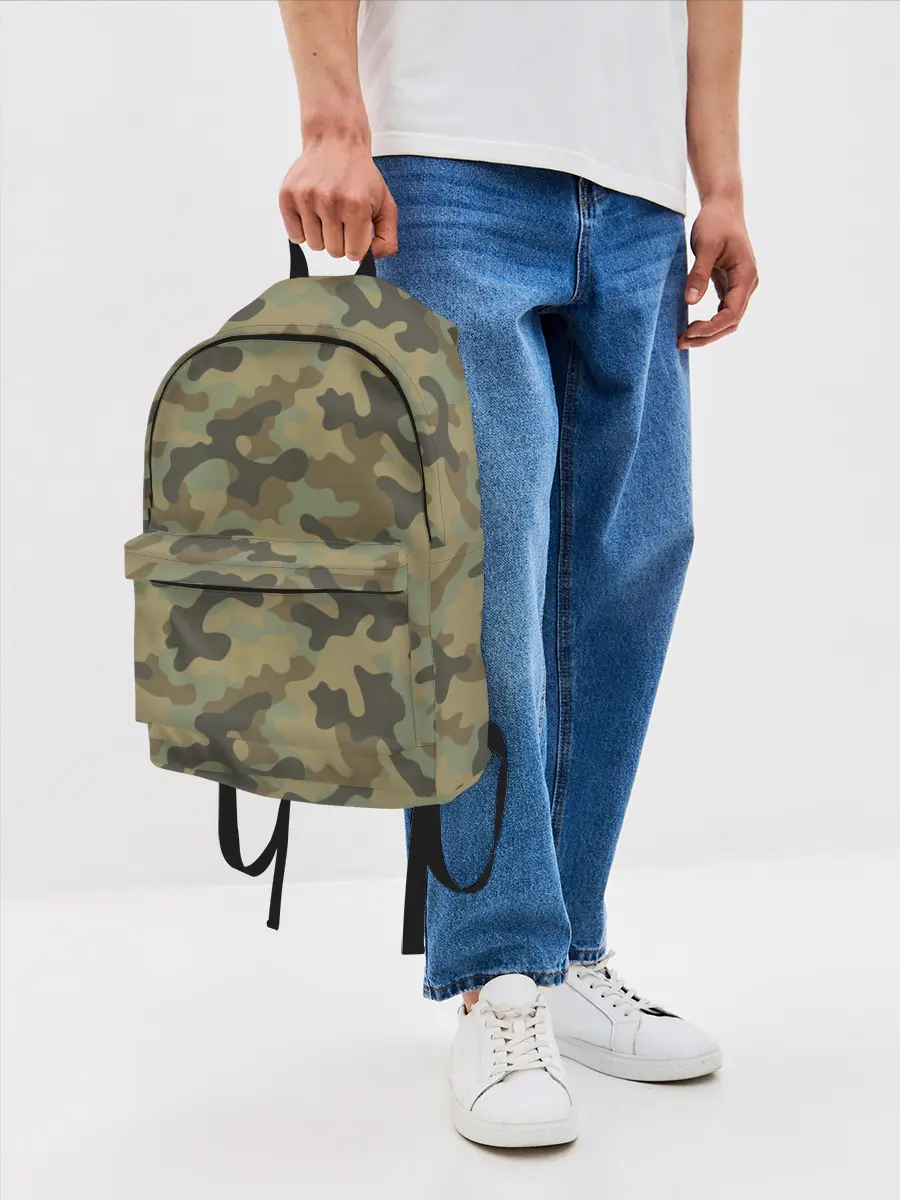 Рюкзак джинсовый / Хаки