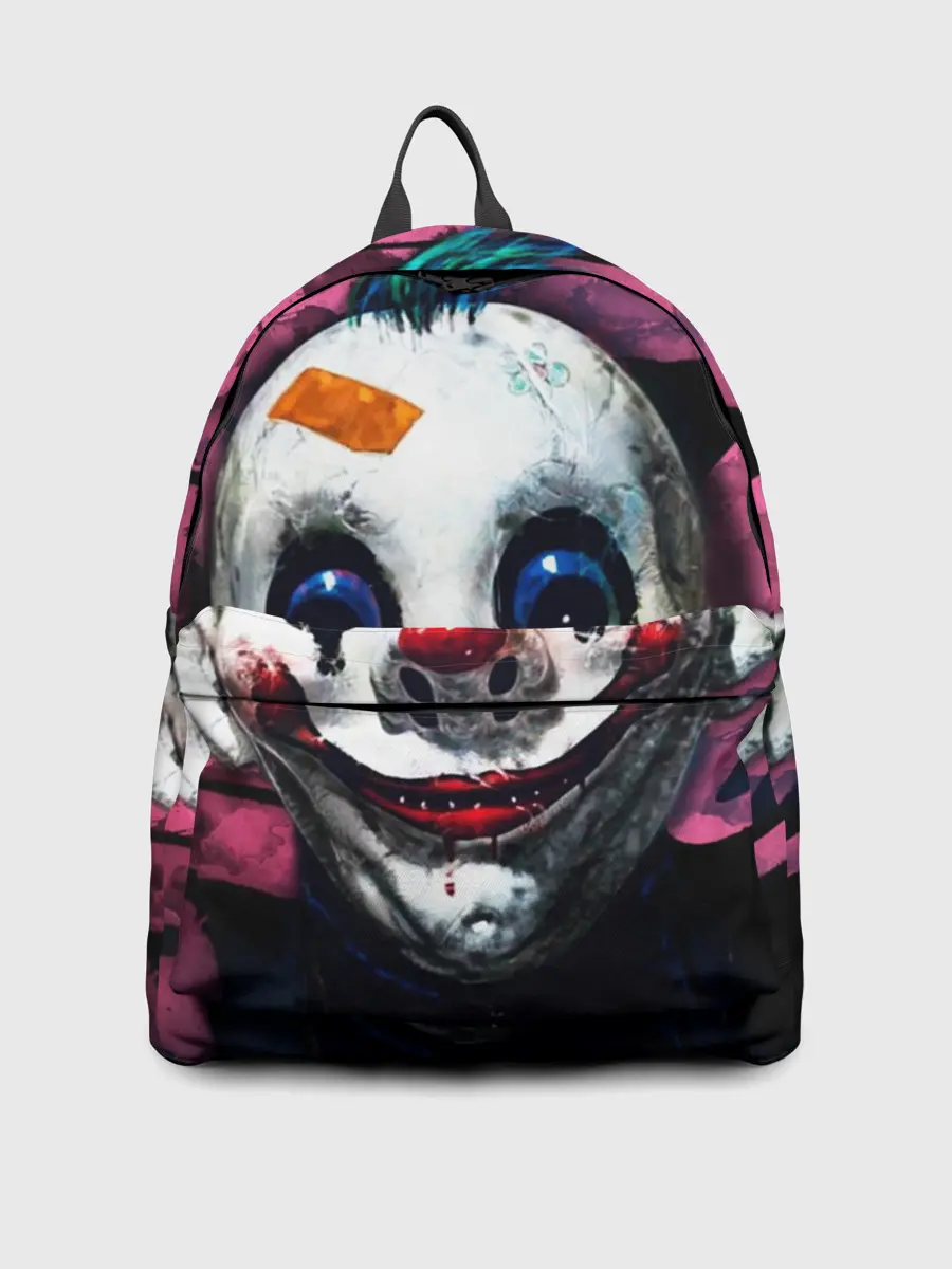 Рюкзак джинсовый / Клоун