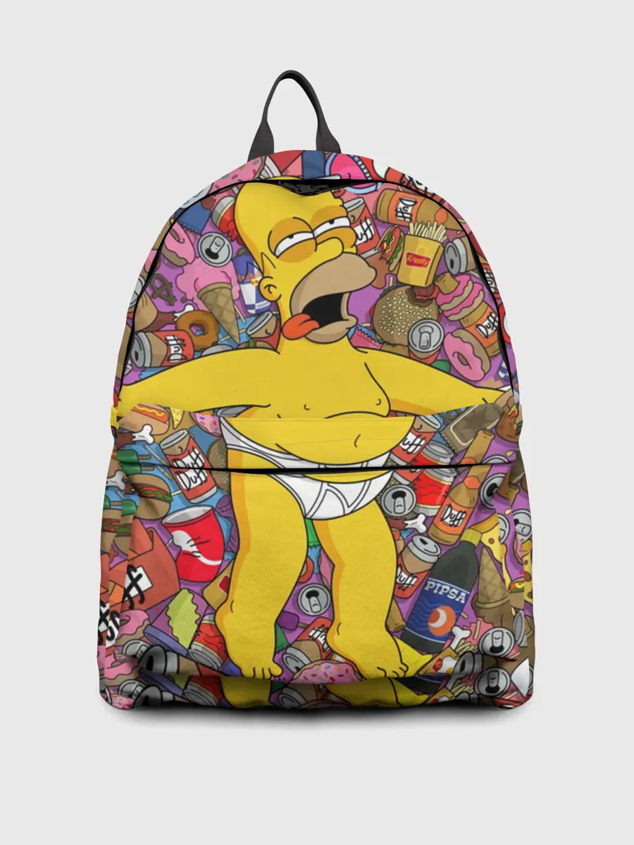 Рюкзак джинсовый / Гомер