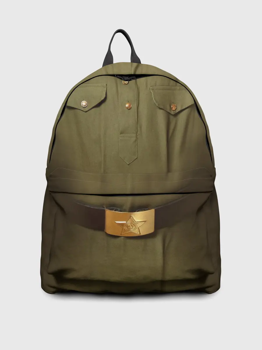 Рюкзак джинсовый / Солдатская форма