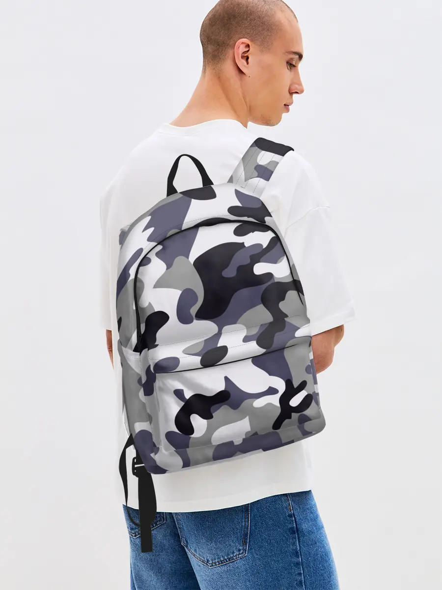 Рюкзак джинсовый / Городской камуфляж