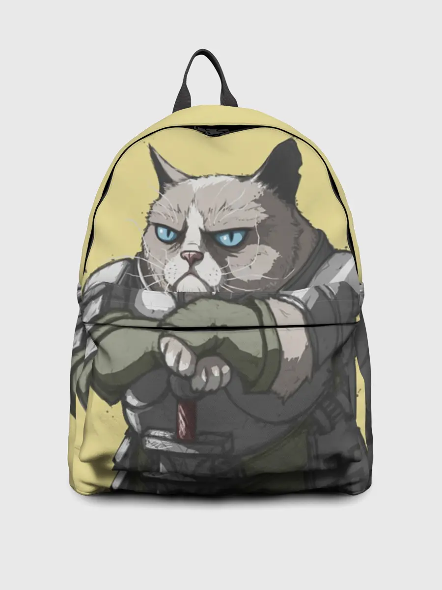 Рюкзак джинсовый / Кот