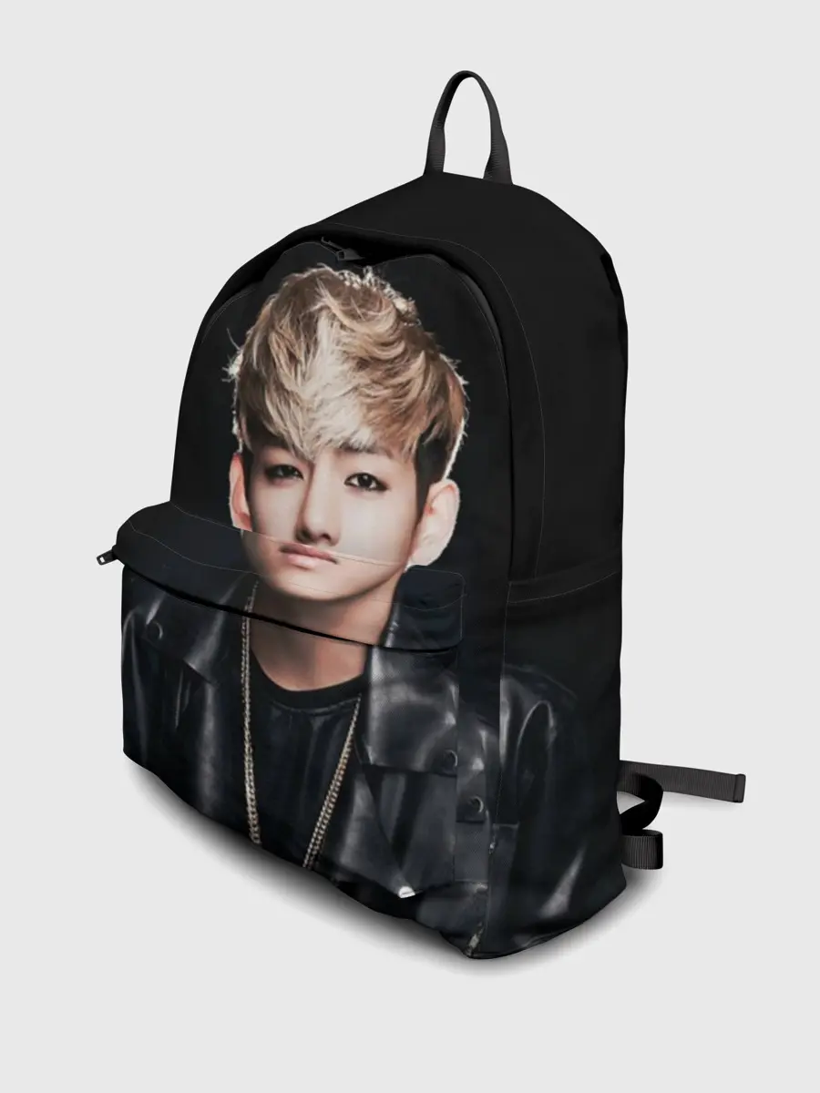 Рюкзак джинсовый / Вишня