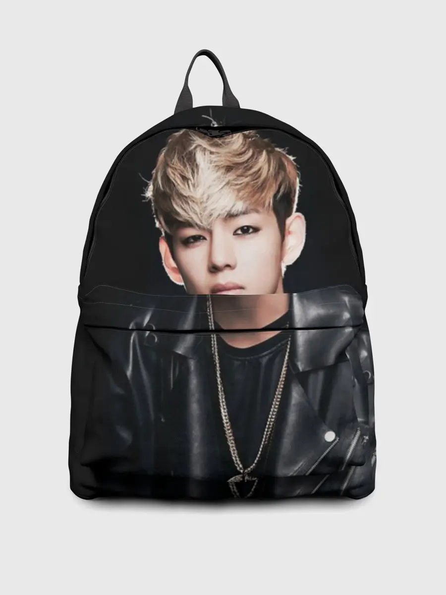 Рюкзак джинсовый / Вишня