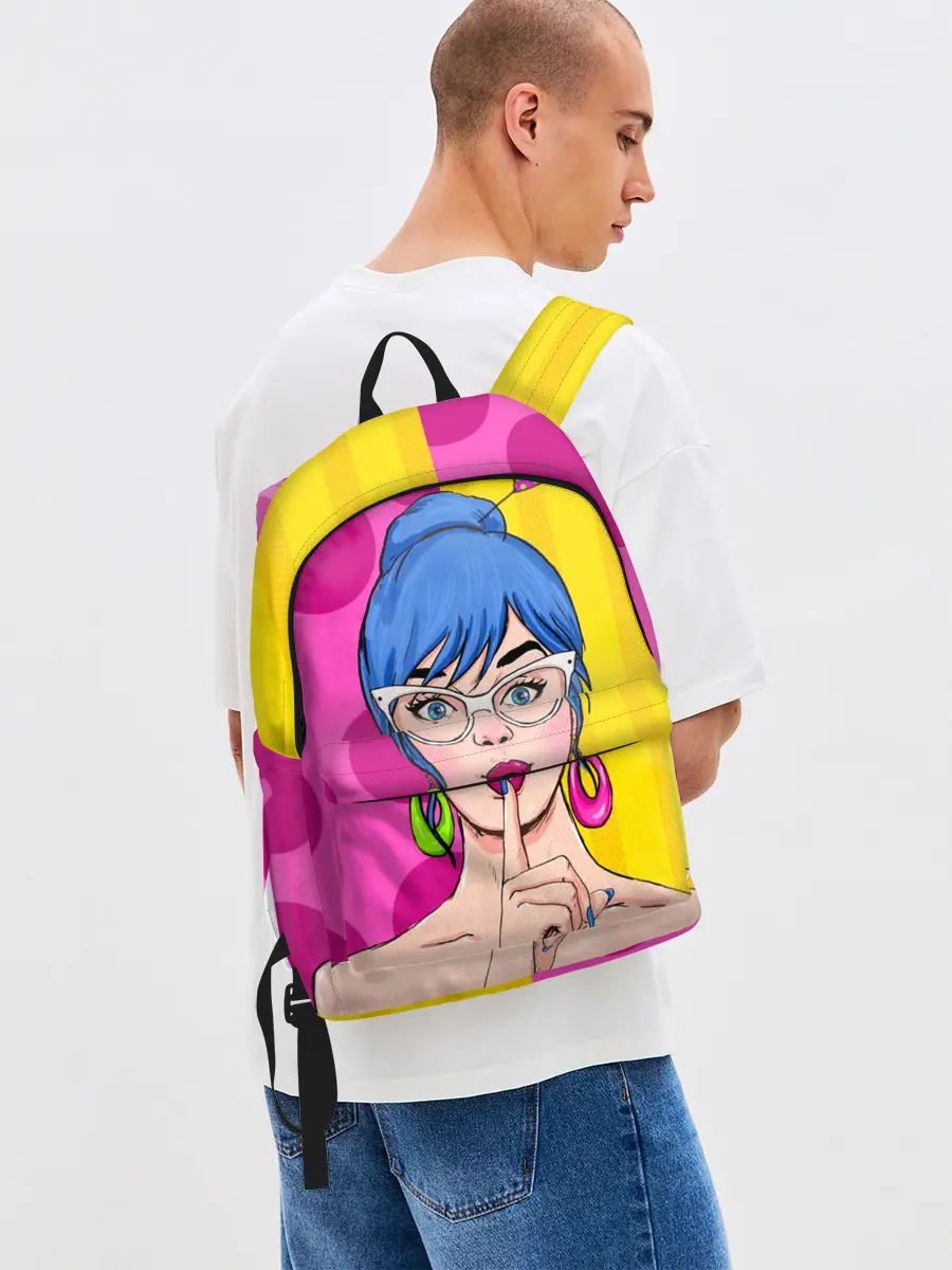 Рюкзак джинсовый / POP ART
